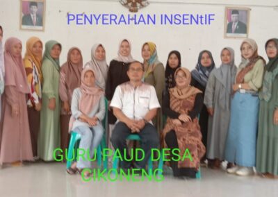 Pembagian Insentif PAUD