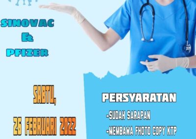GEBYAR VAKSINASI COVID-19 DOSIS KE-2