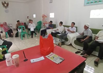 RAPAT PENYUSUNAN PROKER PANITIA PENJARINGAN PERANGKAT DESA