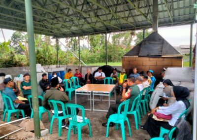 MUSYAWARAH PEMBENTUKAN PENGURUS KELOMPOK TERNAK SAPI, KOMPOS DAN ARANG SEKAM