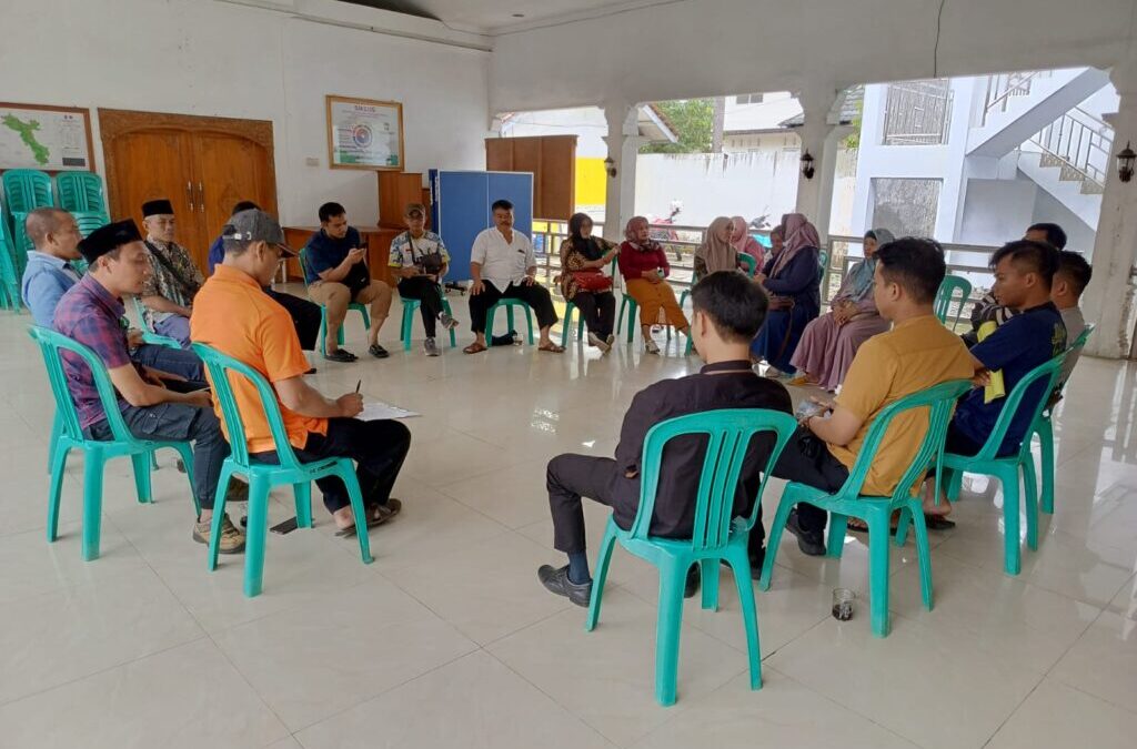 Rapat Pembentukan Panitia Peringatan Hari Ulang Tahun Kemerdekaan RI Tahun 2024 di Desa Cikoneng