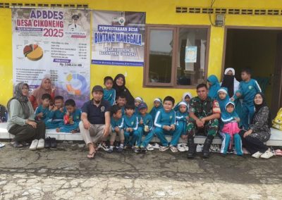 KUNJUNGAN EDUKATIF TAAM NURUL FALAH KE PERPUSDES BINTANG MANGGALA