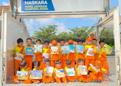 Operasi Literasi! Perpusdes Bintang Manggala Turun ke TK, Bawa Misi Cinta Buku