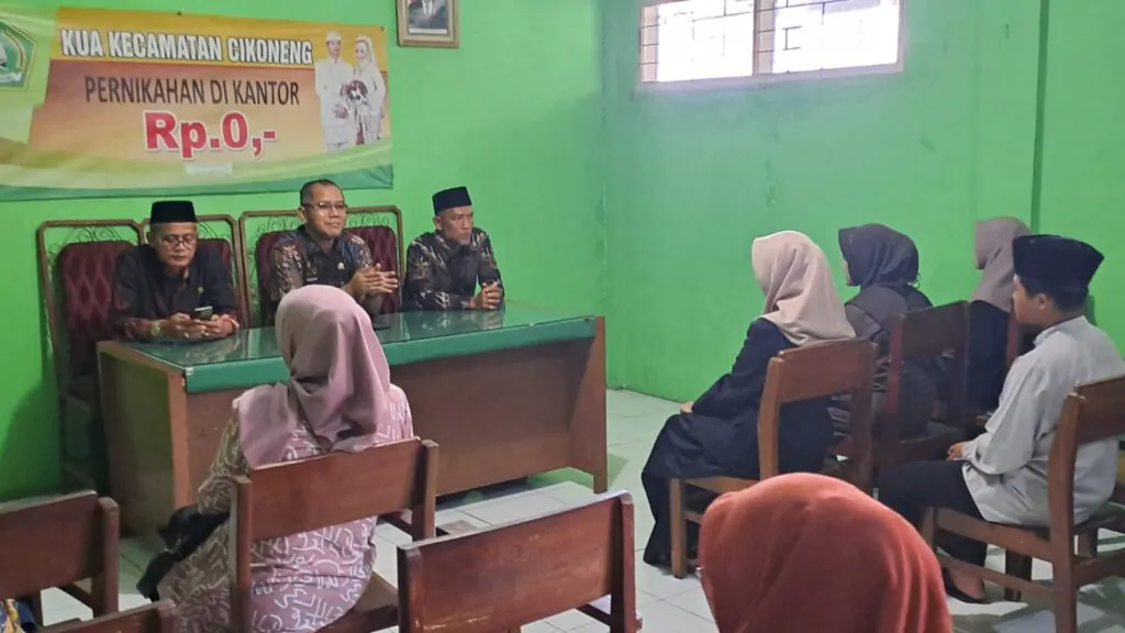 Pelepasan Peserta MTQ Kontingen Kecamatan Cikoneng Menuju Tingkat Provinsi
