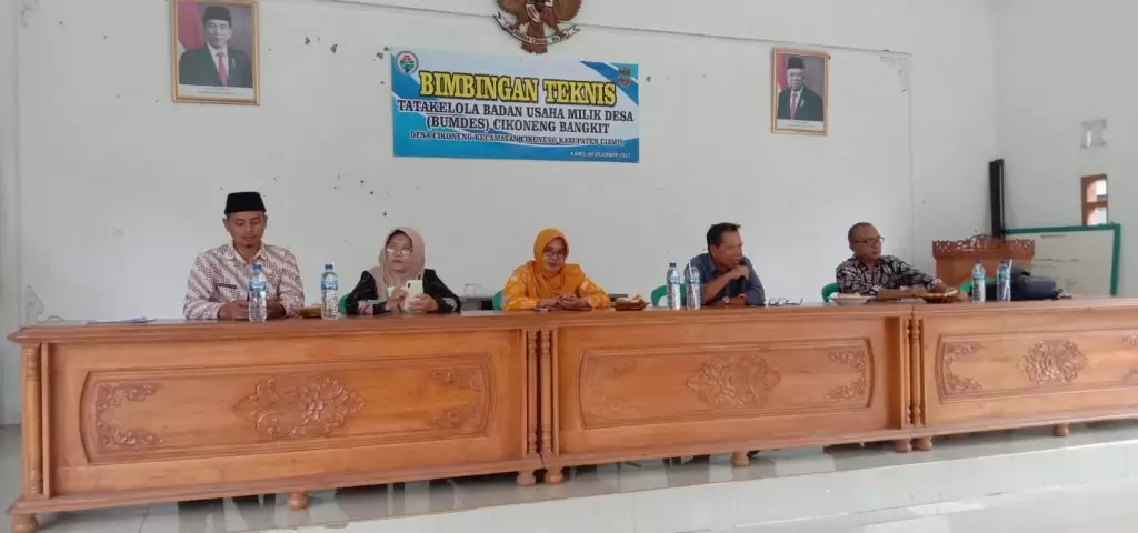 Bimbingan Teknis Tata Kelola BUMDES Cikoneng Bangkit
