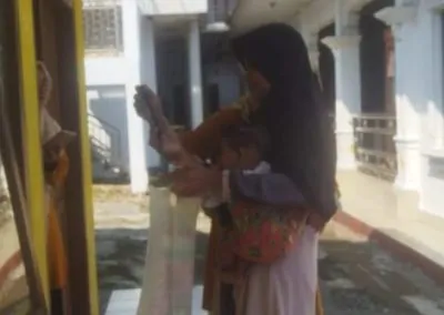 Kunjungan PAUD An-Nur ke Perpusdes Bintang Manggala
